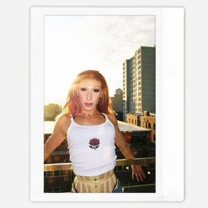 "Golden Hour Goddess" Polaroid